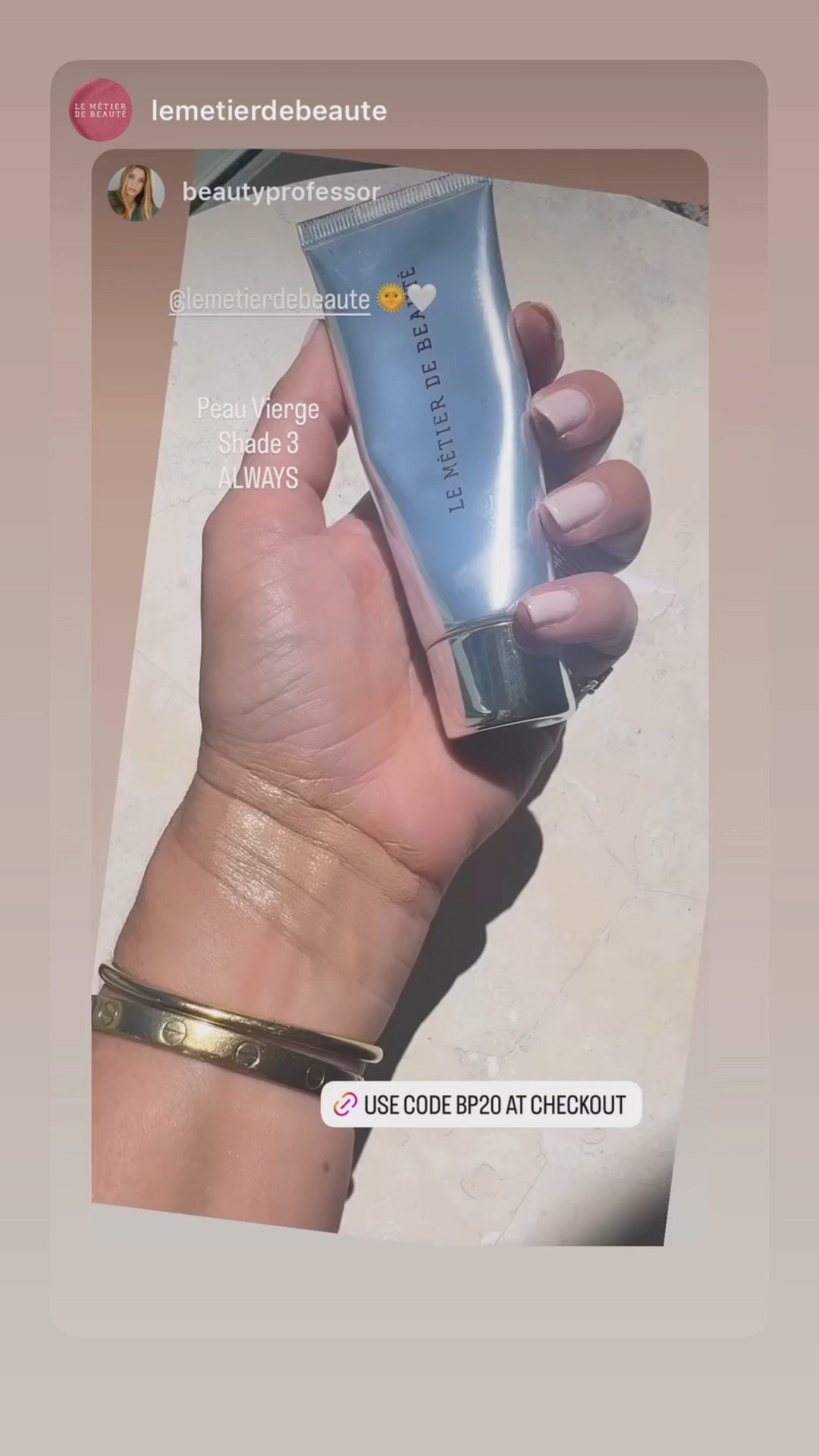 My complexion ride or die! 
20% off code works on www.lemetierdebeaute.com

Also linking to it on Amazon ⚡️

#LTKgrwm #LTKBeauty #LTKmorningroutine