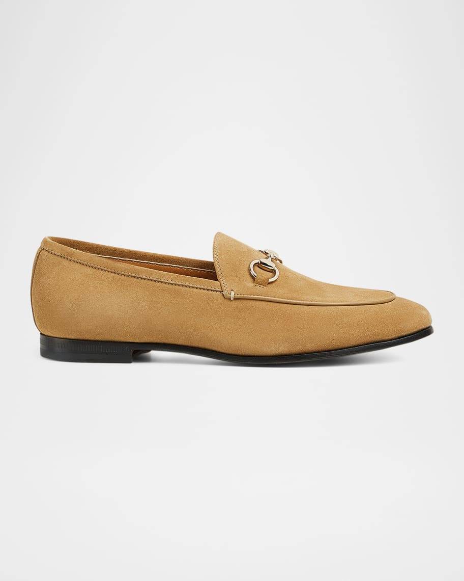 Jordaan Horsebit Suede Loafers | Neiman Marcus
