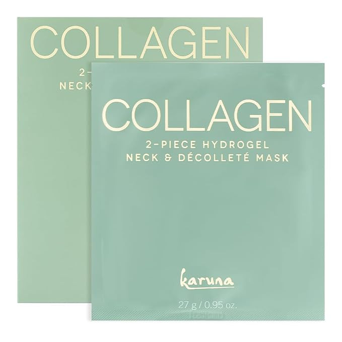 Karuna Skin - COLLAGEN Decollete & Neck Hydrogel Mask, 2-Piece Deeply Moisturizing Wrinkle Patche... | Amazon (US)