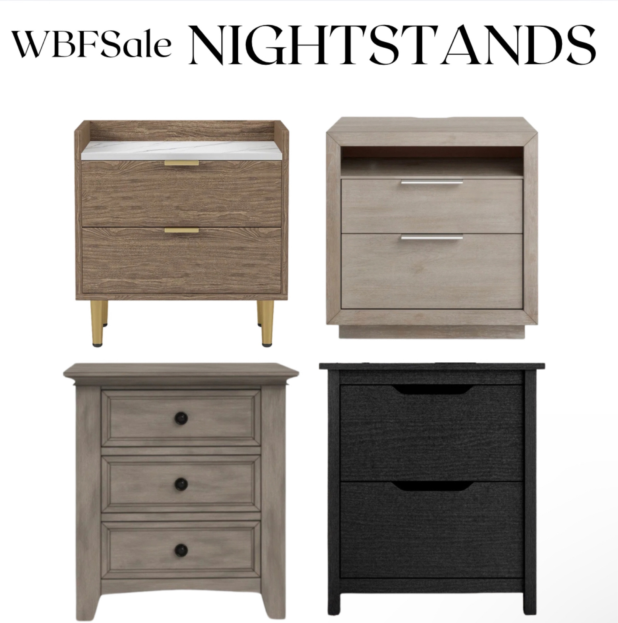 Elevate your bedroom with the perfect modern nightstand! 🌙✨ Wayfair's Black Friday Early Sale is offering up to 70% off on sleek, stylish nightstands that bring both function and flair to your space. Whether you’re into minimalist vibes or bold designs, there's a nightstand for every style. Shop now to snag these deals and transform your bedside! #WayfairSale #BlackFridayHomeDeals #BedroomDecor #NightstandEssentials

Wayfair 
Wayfair nightstand
Wayfair nightstands 
Wayfair Black Friday Sale 
Wayfair Black Friday Nightstand Sale  
Nightstand 
Nightstands 
Wooden nightstands 
Modern nightstands 
Modern Nightstands on Sale  
Black Friday Bedroom Furniture Deals  
Bedroom 
Bedroom decor 
Sleek Bedroom Essentials  
Minimalist Nightstands  
Affordable Nightstands 2024  
Contemporary Bedroom Decor  
Wayfair Early Black Friday Sale  
Bedroom Furniture Up to 70% Off  
Bedside Tables for Less  
Bedside tables 
Trendy Nightstands on Sale  
Wayfair Home Decor Discounts  
Home decor 
Stylish Nightstands  
Best Black Friday Deals for Bedrooms  
Nightstands for Every Style

#LTKCyberWeek #LTKSaleAlert #LTKHome