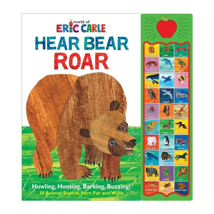 World of Eric Carle, Hear Bear Roar 30 Animal Sound (Hardcover) | Target