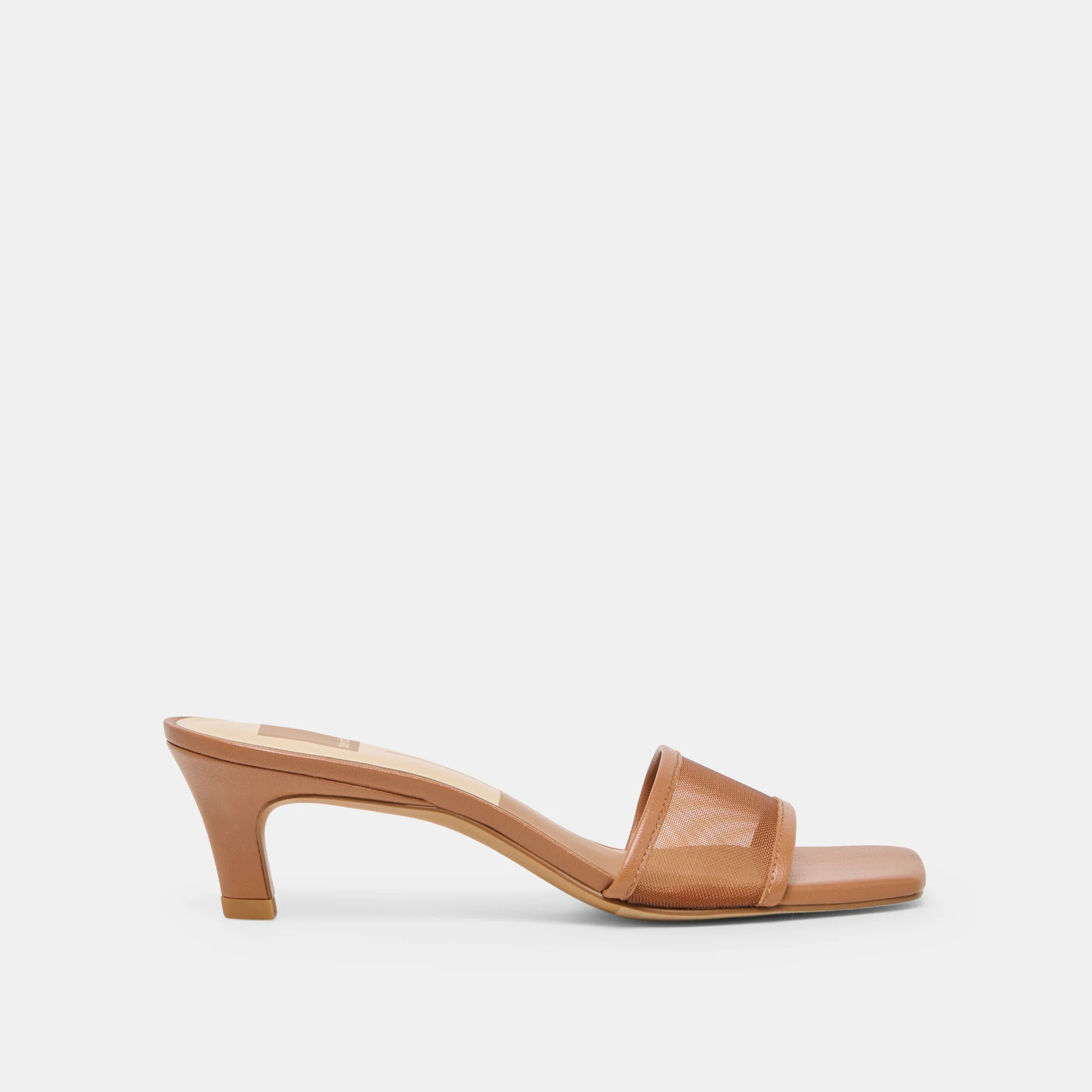 Rexa Mesh Caramel Mesh Heels | Dolce Vita | DolceVita.com