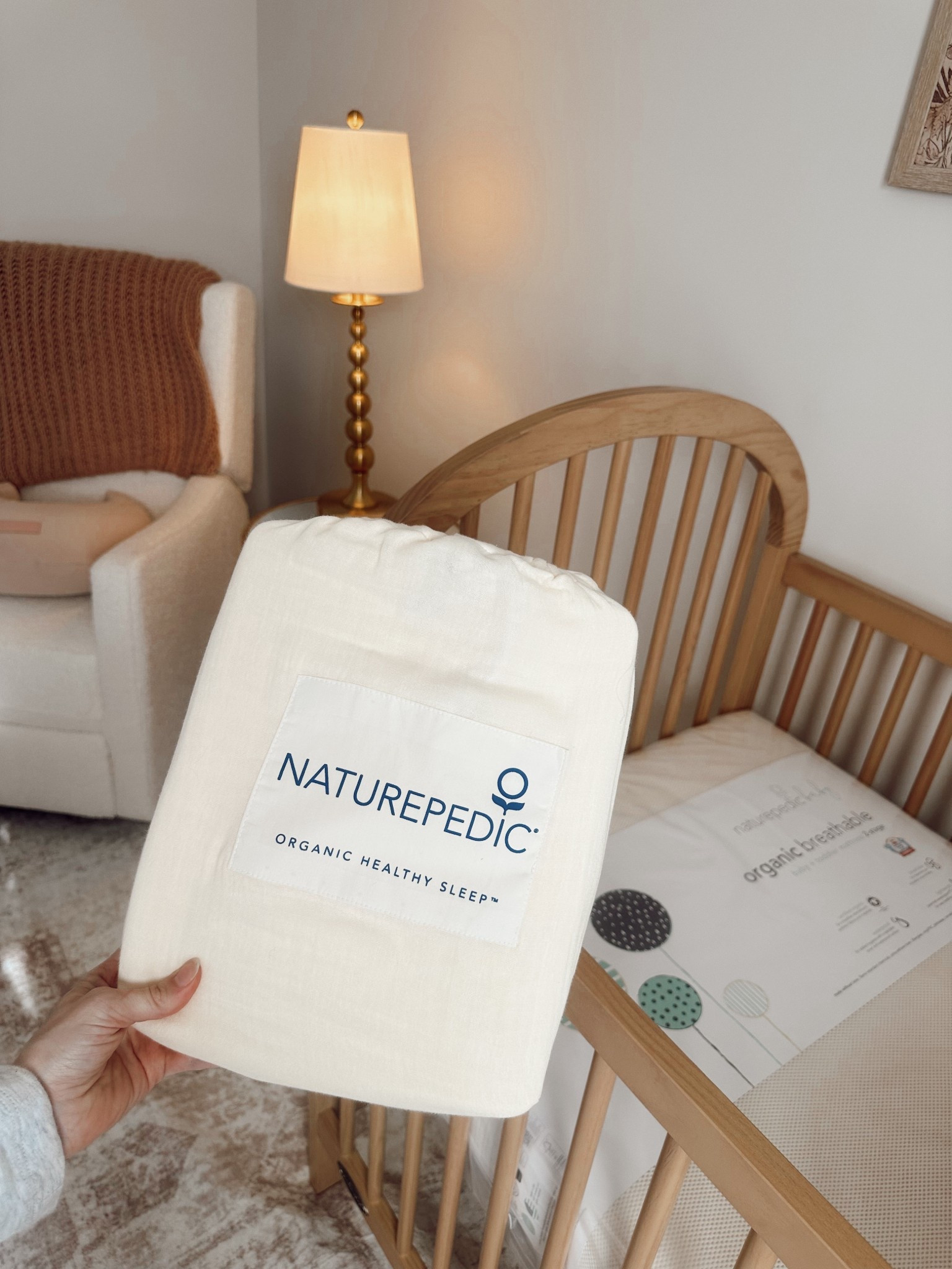 naturepedic breathable organic mattress + organic sheets 🤍 so excited about this collab + so thankful. 🍼👶🏼✨😭



#LTKmomlife #LTKKids #LTKBaby