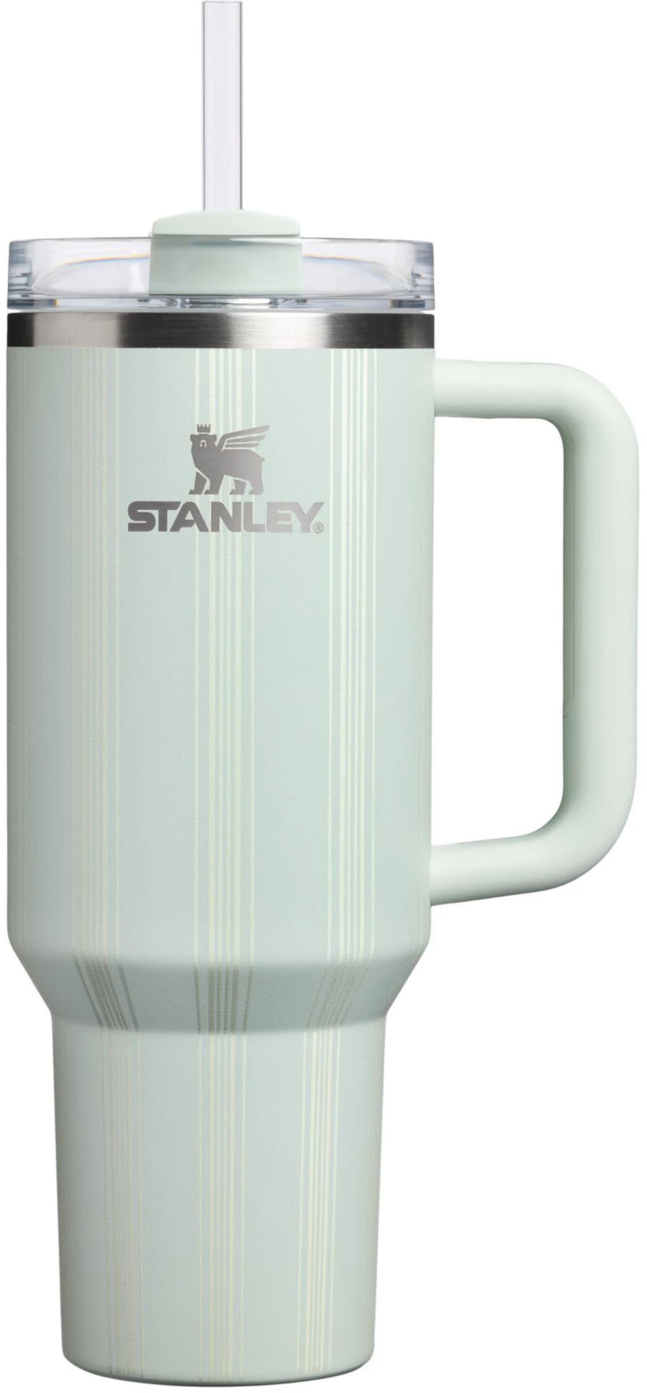Stanley 40 oz. Quencher H2.0 FlowState Tumbler, Mist Picnic Stripe | DICK'S Sporting Goods