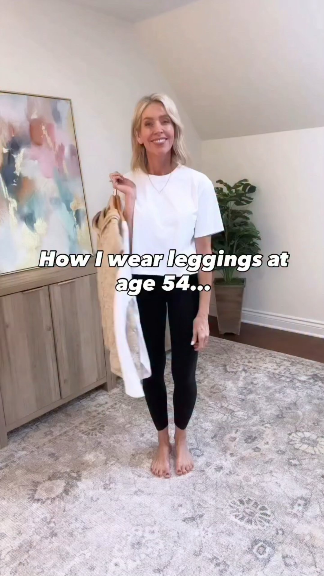 At 54, I’m not giving up my leggings but I like to cover up the 🍑. So I wear an Amazon tunic top and comfy vest, flattering leggings and I always add accessories!

The vest comes in 5 sizes and 14 colors and fits true to size. I sized up in the tunic for a roomier fit. Leggings run true to size and feel just like the more expensive brand!

#amazonfashionfinds #fashionover50 #fashiontipsforwomen #over40style #budgetfashion

#LTKOver40 #LTKootd #LTKFindsUnder50