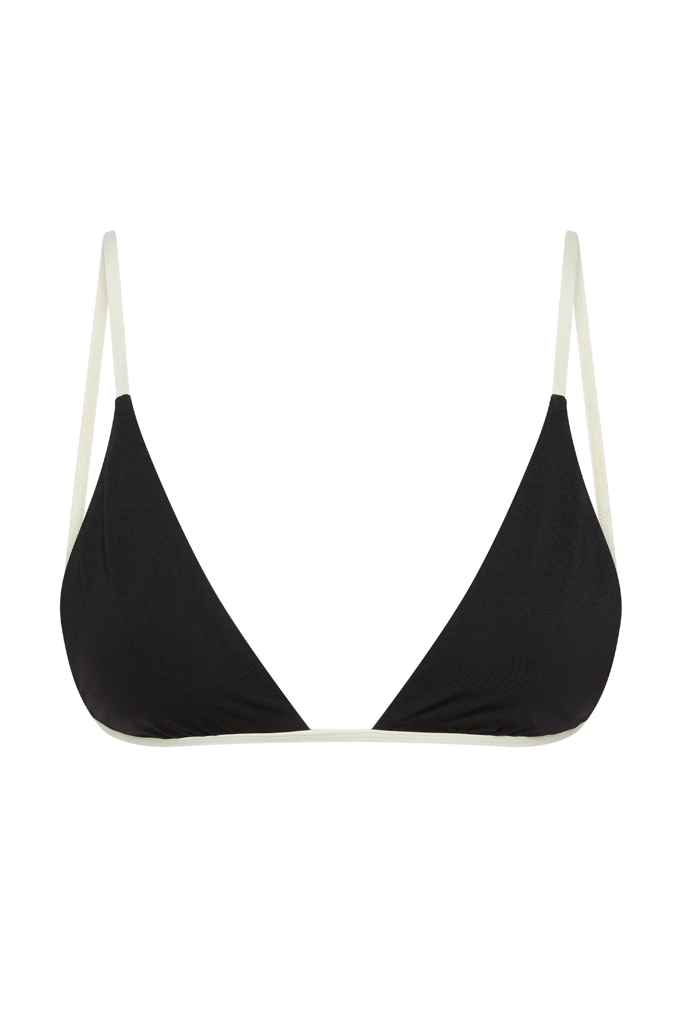 Barbados Top - Black/Ivory | Monday Swimwear