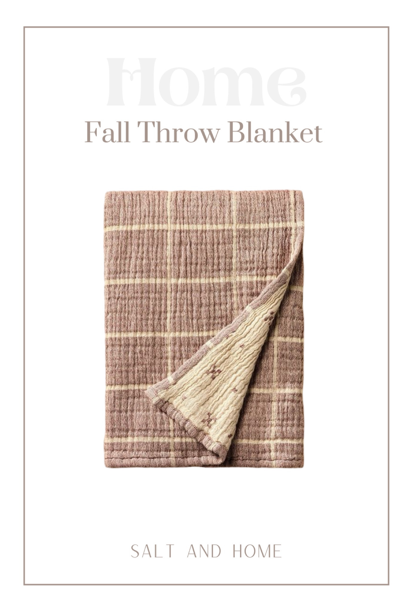Fall throw blanket! Love these colors!!

#LTKSeasonal #LTKHome