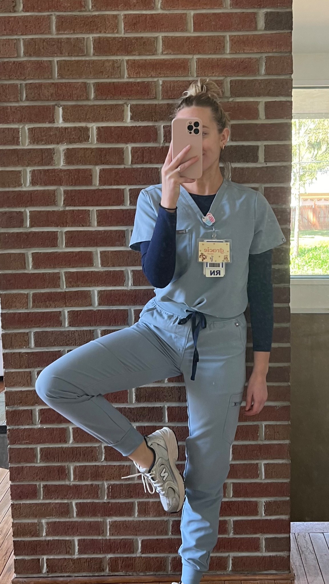 NICU nurse ootd!! 

Wearing color dusty blue!!
Top: women’s Catarina one pocket scrub top - size small
Bottoms women’s high waisted Zamora jogger scrub pant - size xs tall


#LTKFindsUnder100 #LTKWorkwear #LTKU