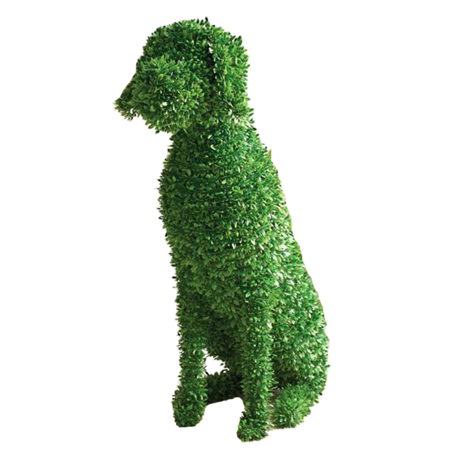 Decorative Sitting Dog Topiary Realistic Ornament Home Indoor Outdoor Decoration Household Suppli... | Walmart (US)