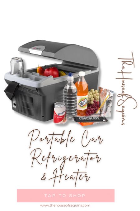 Amazon portable car refrigerator  and heater, tailgating, road trip, Amazon finds, Walmart finds, amazon must haves #thehouseofsequins #houseofsequins #amazon #walmart #amazonmusthaves #amazonfinds #walmartfinds  #amazonhome #lifehacks