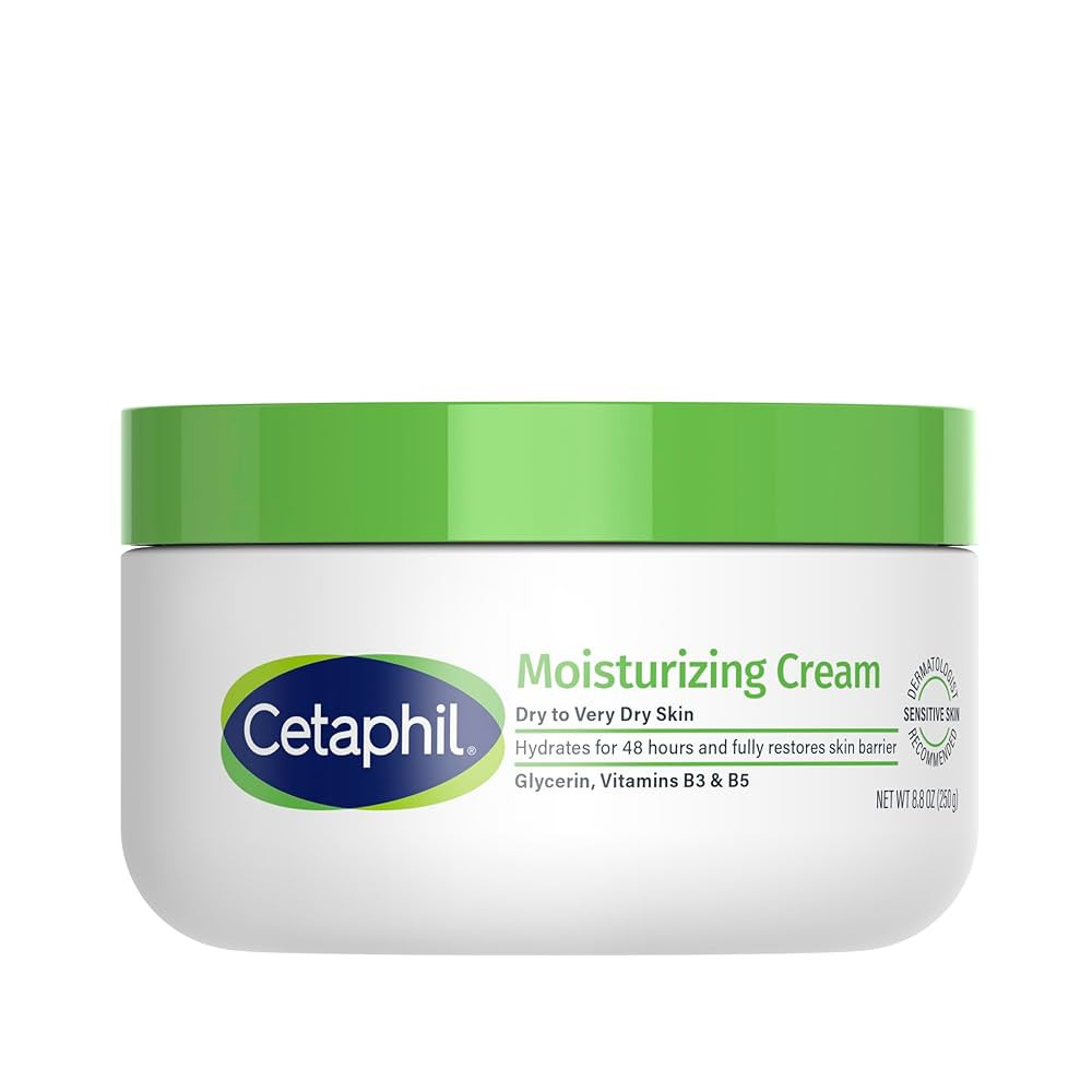 Cetaphil Face & Body Moisturizer, Hydrating Moisturizing Cream for Dry to Very Dry, Sensitive Ski... | Amazon (US)