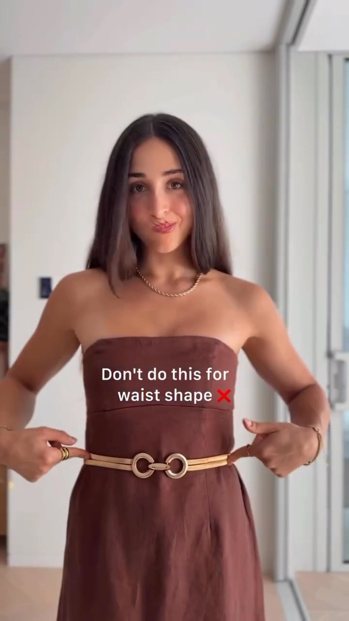 My favourite style hack 🧷  check out the dresses linked for options with great shape 😉❤️

#LTKsummer #LTKspring #LTKstyletip