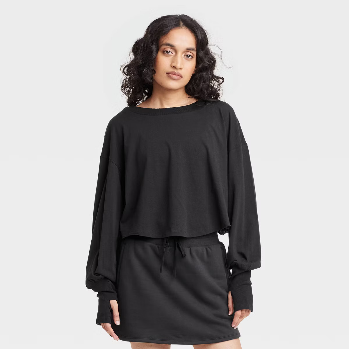 Women's Cross Back Long Sleeve Top - JoyLab™ | Target