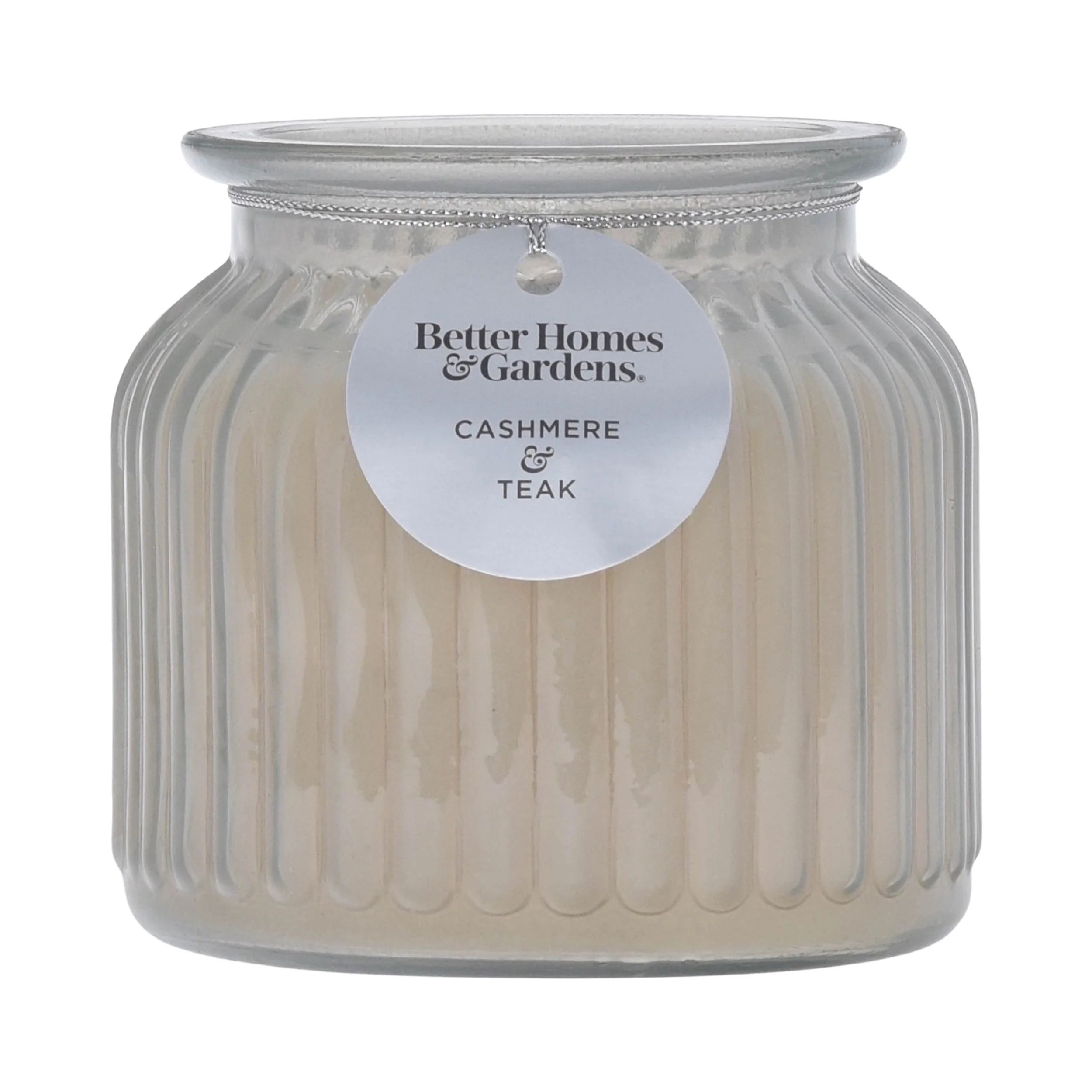 Better Homes & Gardens 16.5oz Cashmere & Teak Scented 2 Wick Pagoda Jar Candle | Walmart (US)