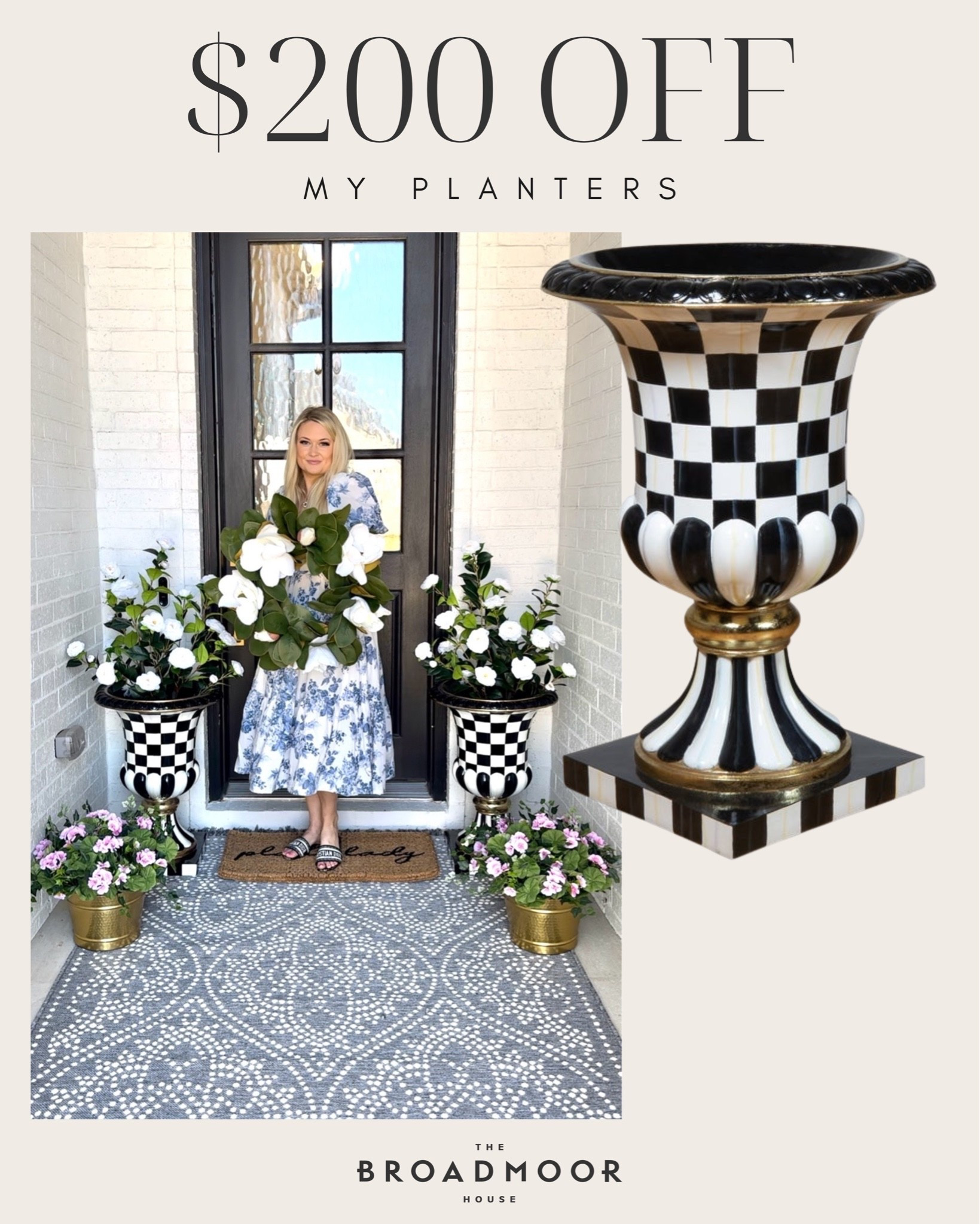 My planters are $200 off!!

#LTKSeasonal #LTKHome #LTKSaleAlert