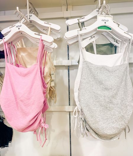 These tops from aerie are so cute and touched at the sides! They’re on major sale and under $20 with the LTK Sale! 

#LTKSeasonal #LTKsalealert #LTKSale