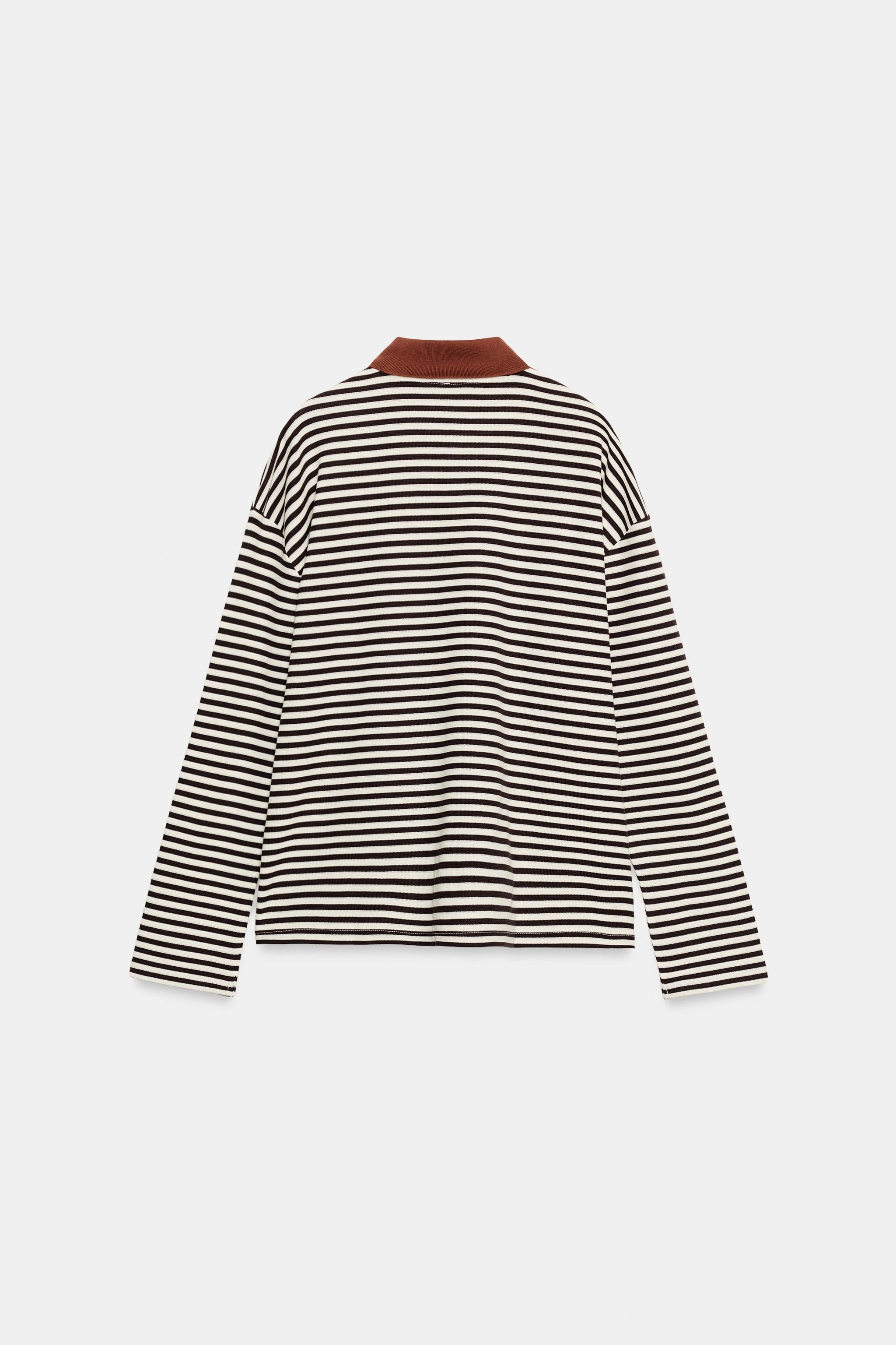 STRIPED POLO SHIRT | Zara UK