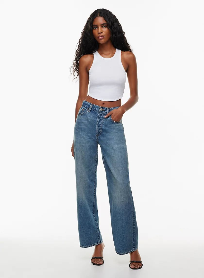 THE AALIYAH HI-RISE WIDE JEAN | Aritzia