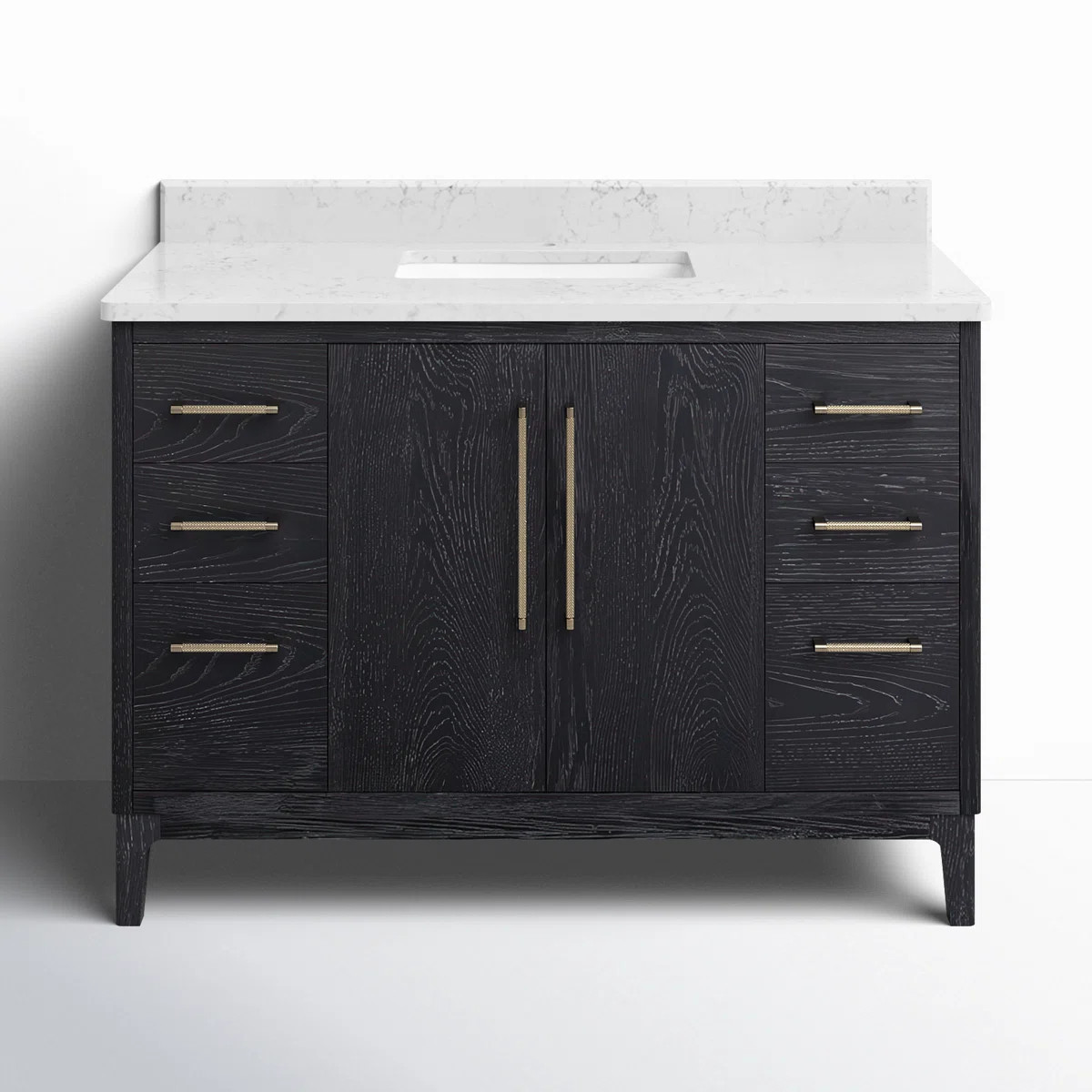 Birch Lane™ Langosta 48 Free Standing Single Bathroom Vanity with Top & Reviews | Wayfair | Wayfair North America