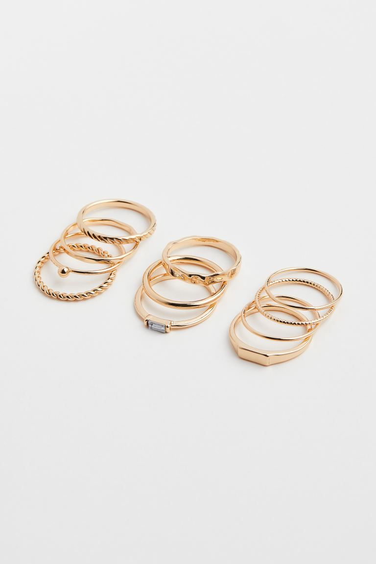 11-pack Rings | H&M (US + CA)