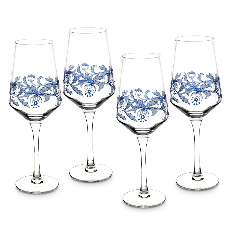Spode Blue Italian Wine Glasses, Set of 4 | Bloomingdale's (US)