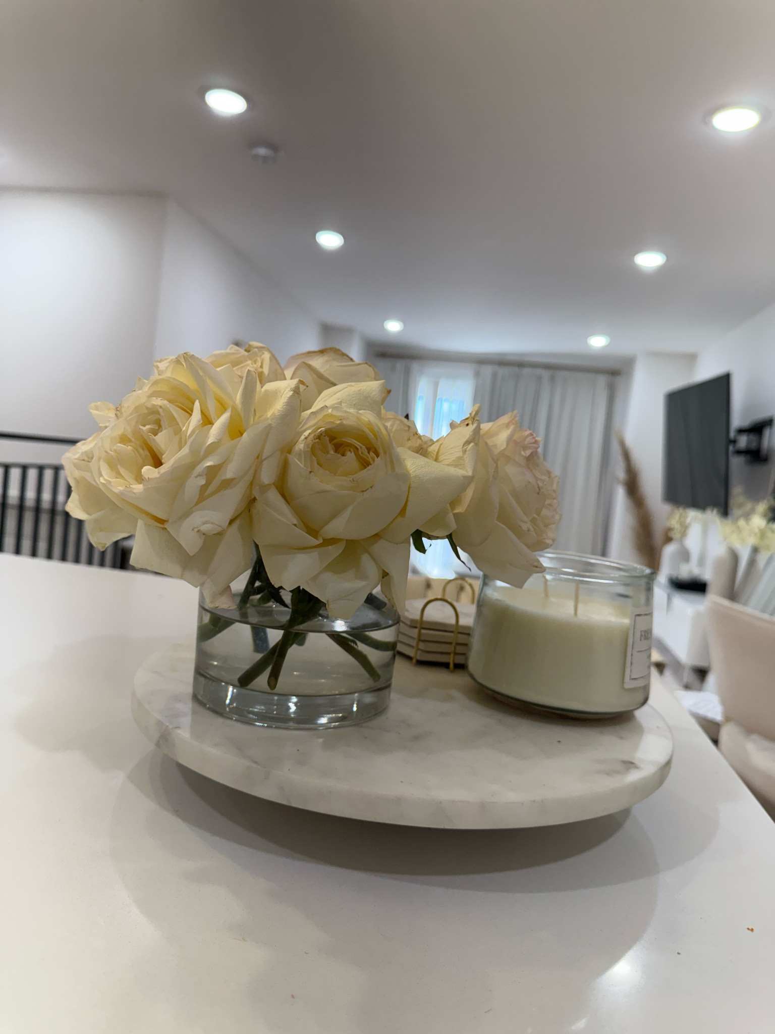 White Marble Countertop lazy Susan 



#LTKHome #LTKFindsUnder100