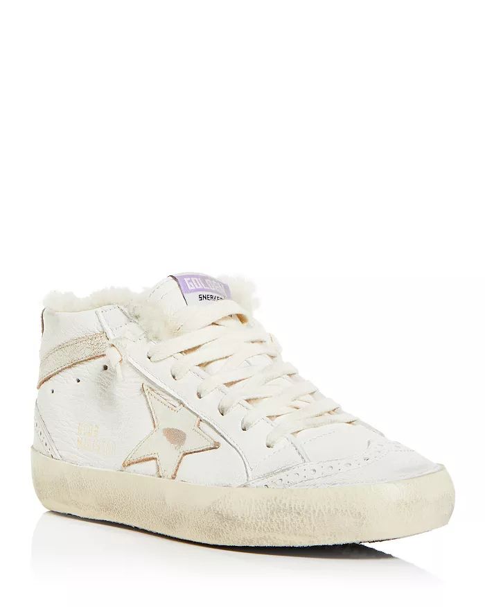 Women's Mid Star Shearling Lined Mid Top Sneakers | Bloomingdale's (US)