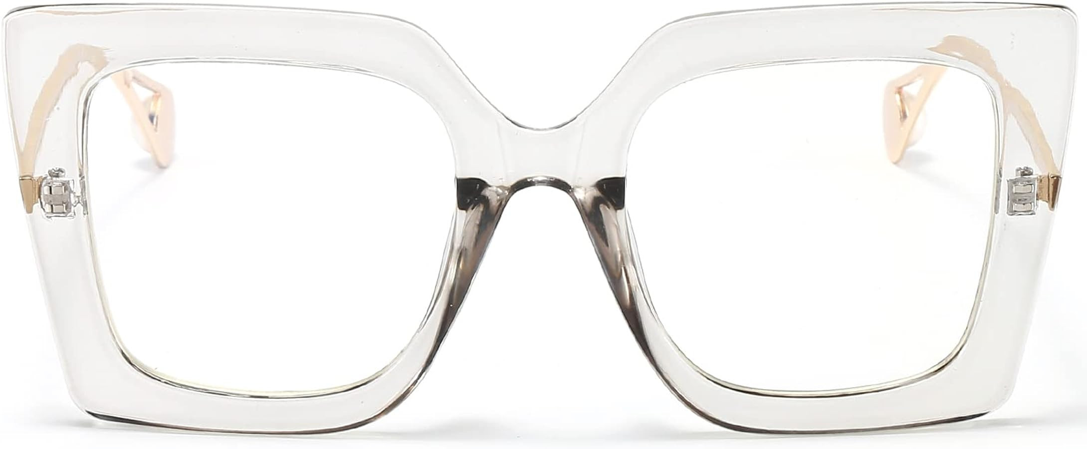 AIEYEZO Oversized Blue Light Glasses for Women, Anti Fatigue Prevent Headache Computer Eyeglasses | Amazon (US)