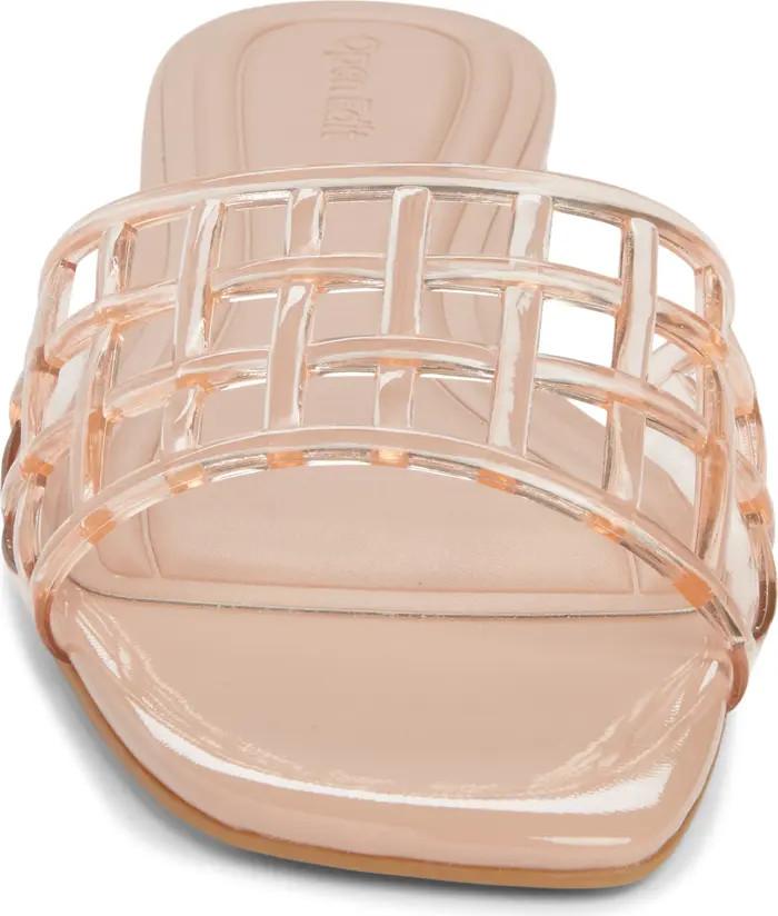 Open Edit Solis Jelly Slide Sandal (Women) | Nordstrom | Nordstrom