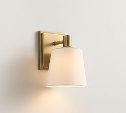 Casey Metal Rechargeable Touch Sconce (9") | Pottery Barn (US)