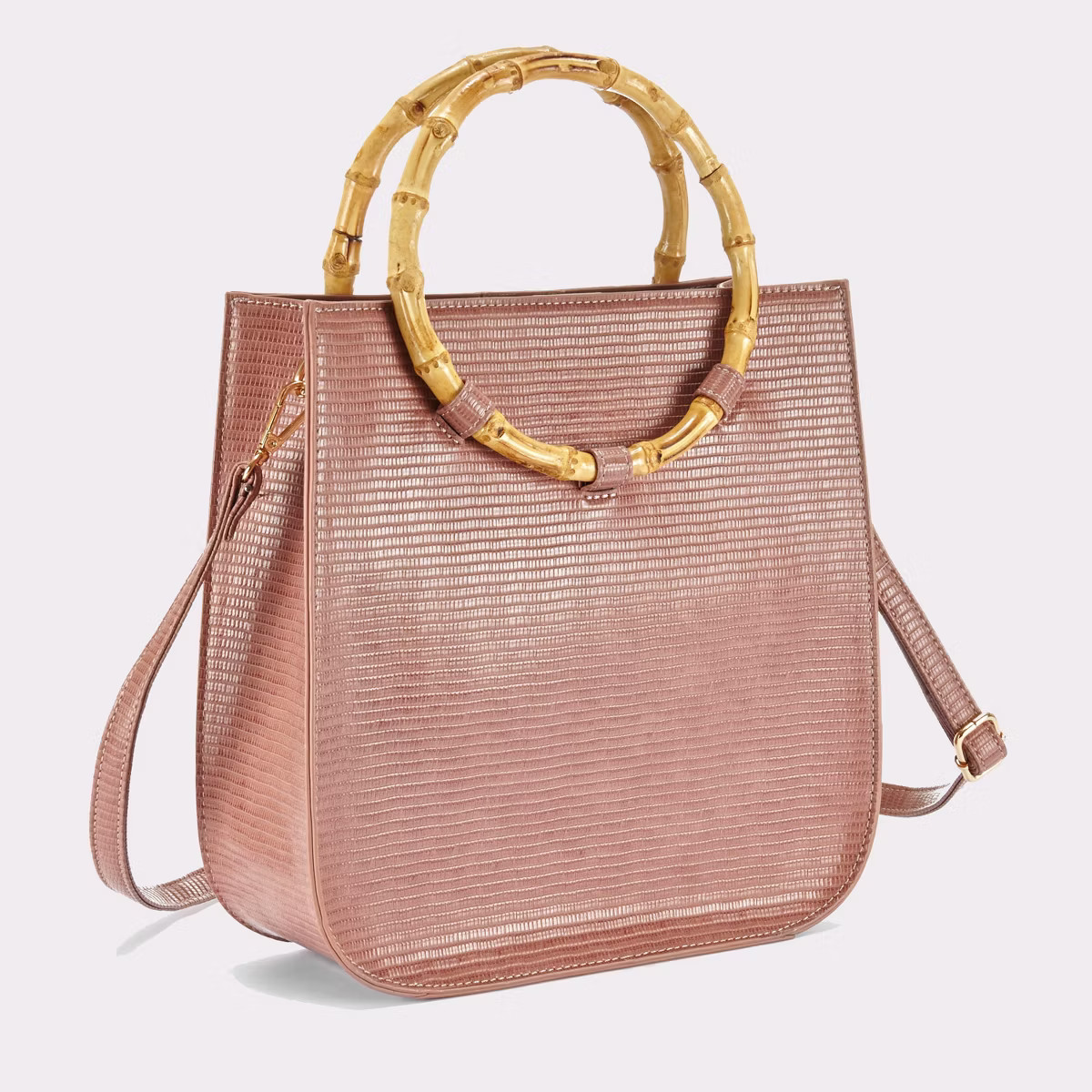 Women's Bamboo Look Handle Bag - LASCANA | Target