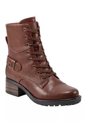 indigo rd Women's Jovanie Combat Boots, Brown, 9.5M | Belk