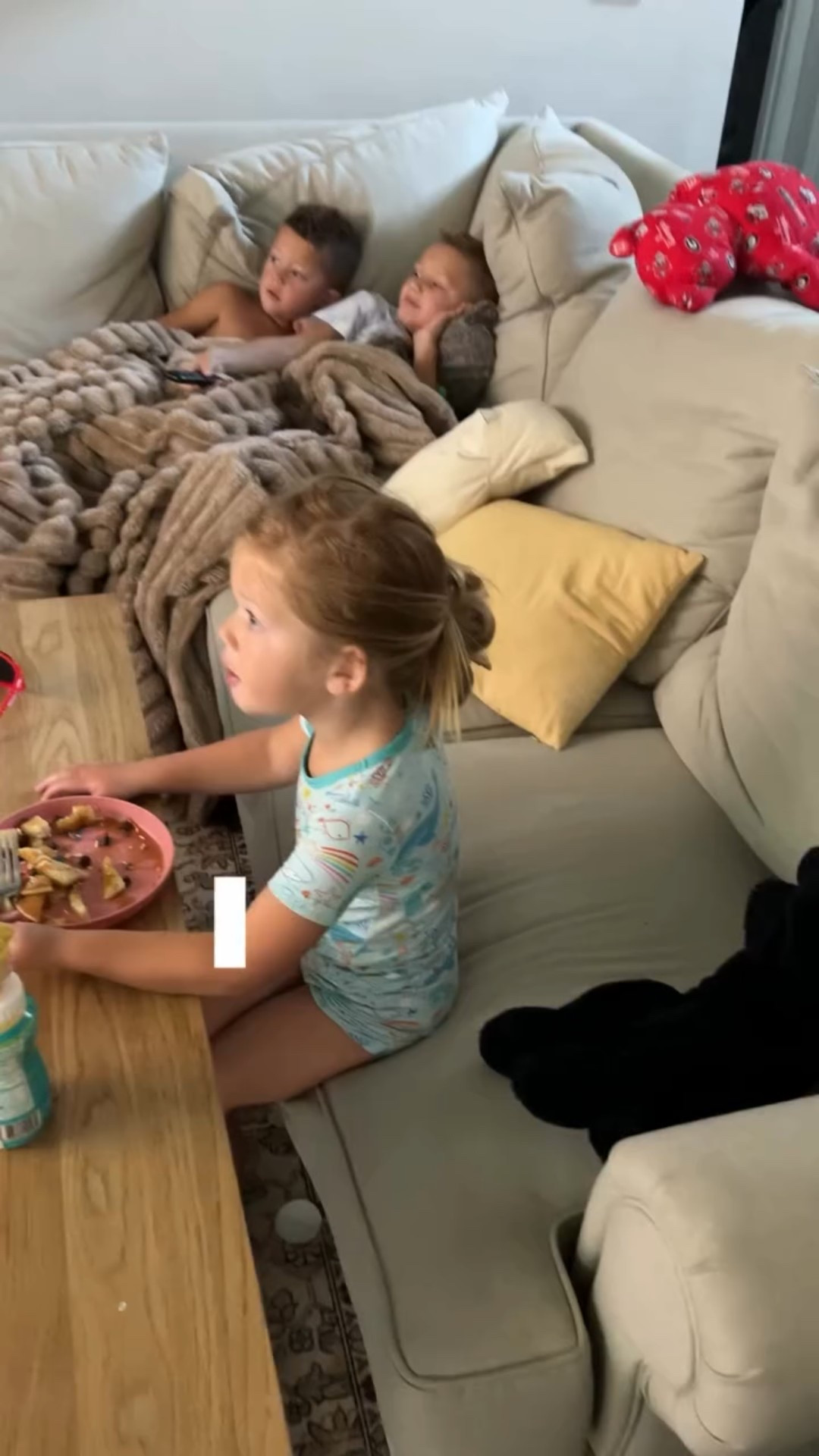 Last day of summer (yes on a Friday we always start Aug 1!) 

Slow morning watching Bluey, swam, cookies for lunch, colored and played, grilled for dinner and then lots of snuggles before bed! 

Let’s take bets on if I cry hugging the boys goodbye 🥲

#parenting #momlife #motherhood #momofthree #parentinghumor #momhumor #parentinglife #familyvlog