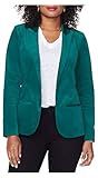 NYDJ Women's Blazer Jacket, Mountain Pine, XL | Amazon (US)