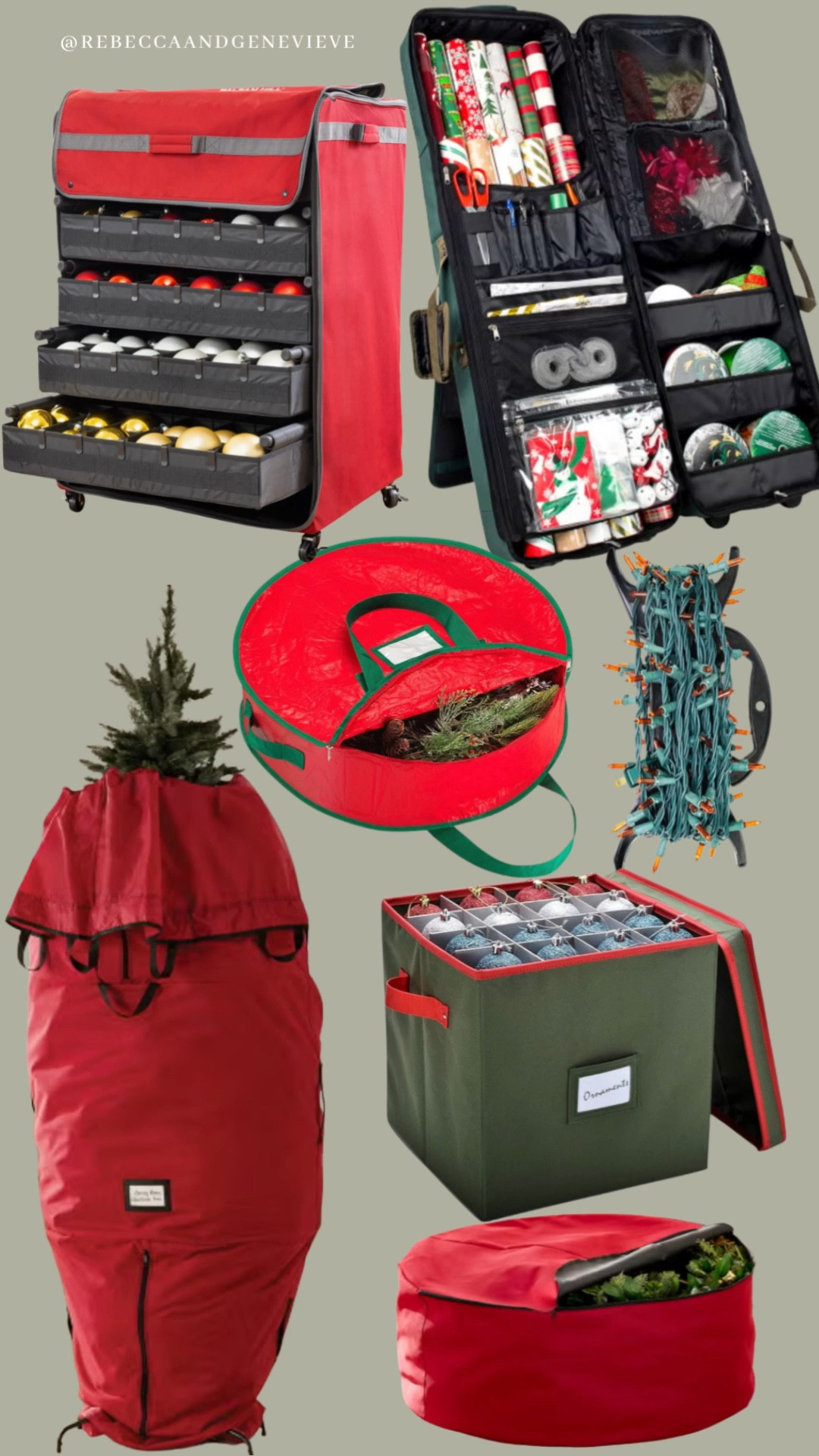 Christmas decor storage solutions

#LTKHome #LTKHoliday #LTKFindsUnder100