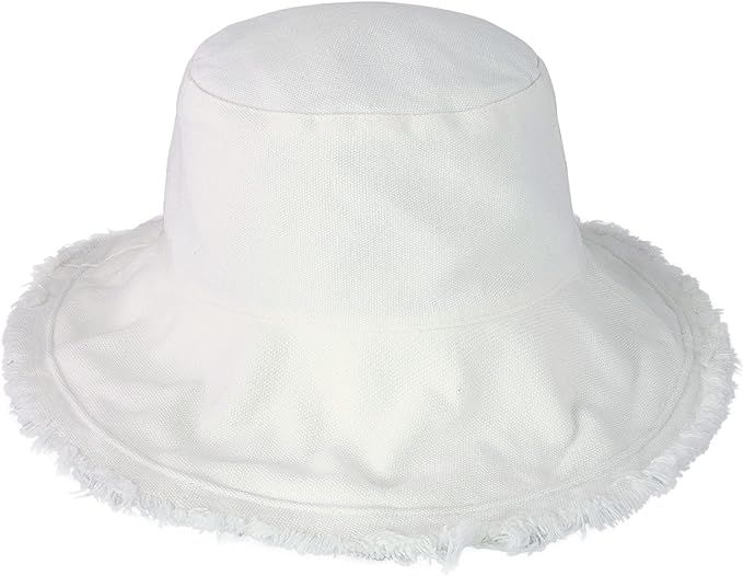 CHOK.LIDS Frayed Bucket Hats for Women Men Unisex Trendy Washed Cotton Floppy Wide Brim Boonie Ou... | Amazon (US)