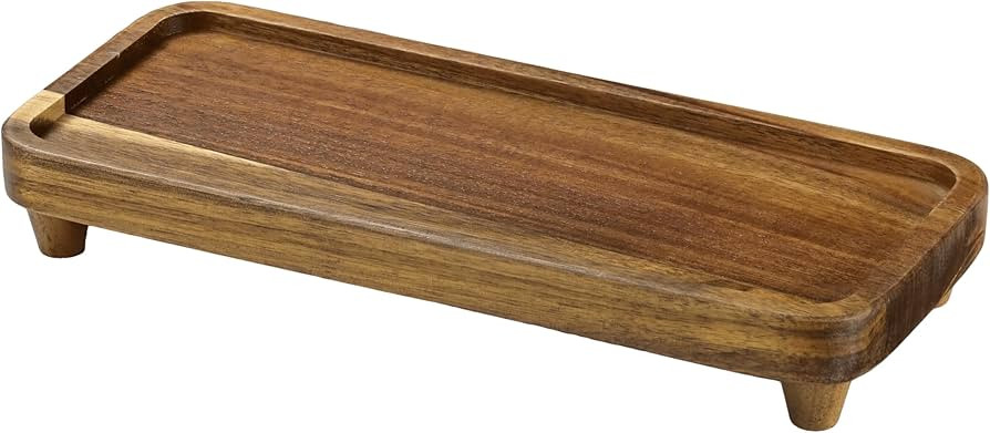 Bathroom Tray for Counter,Vanity Tray,Soap Dispenser Tray for Kitchen Sink, Kitchen and Home Deco... | Amazon (US)