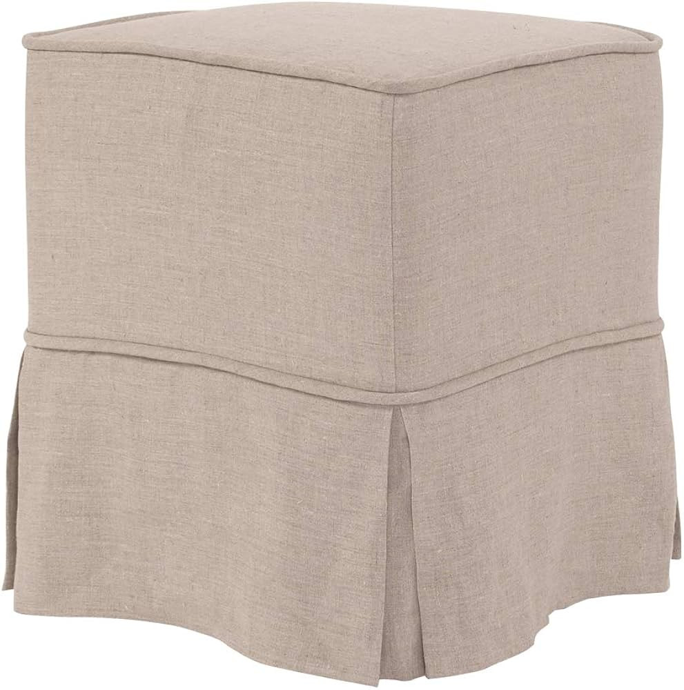 Howard Elliott Universal Cube Ottoman with Cover, Multipurpose Side table, Footstool & Seating Sq... | Amazon (US)