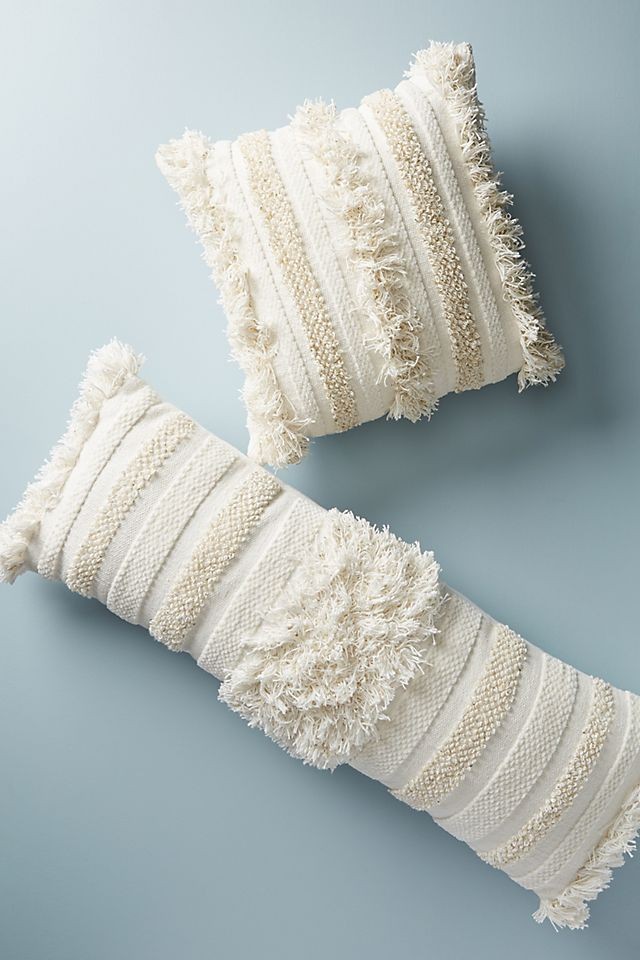 Textured Indira Pillow | Anthropologie (US)