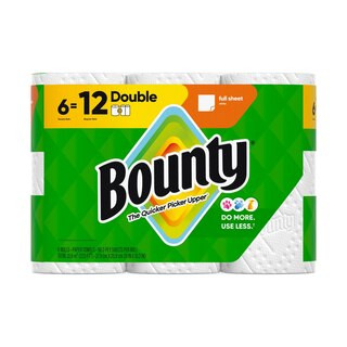 Bounty Full Sheet Paper Towels, 6 Double Rolls | CVS Health