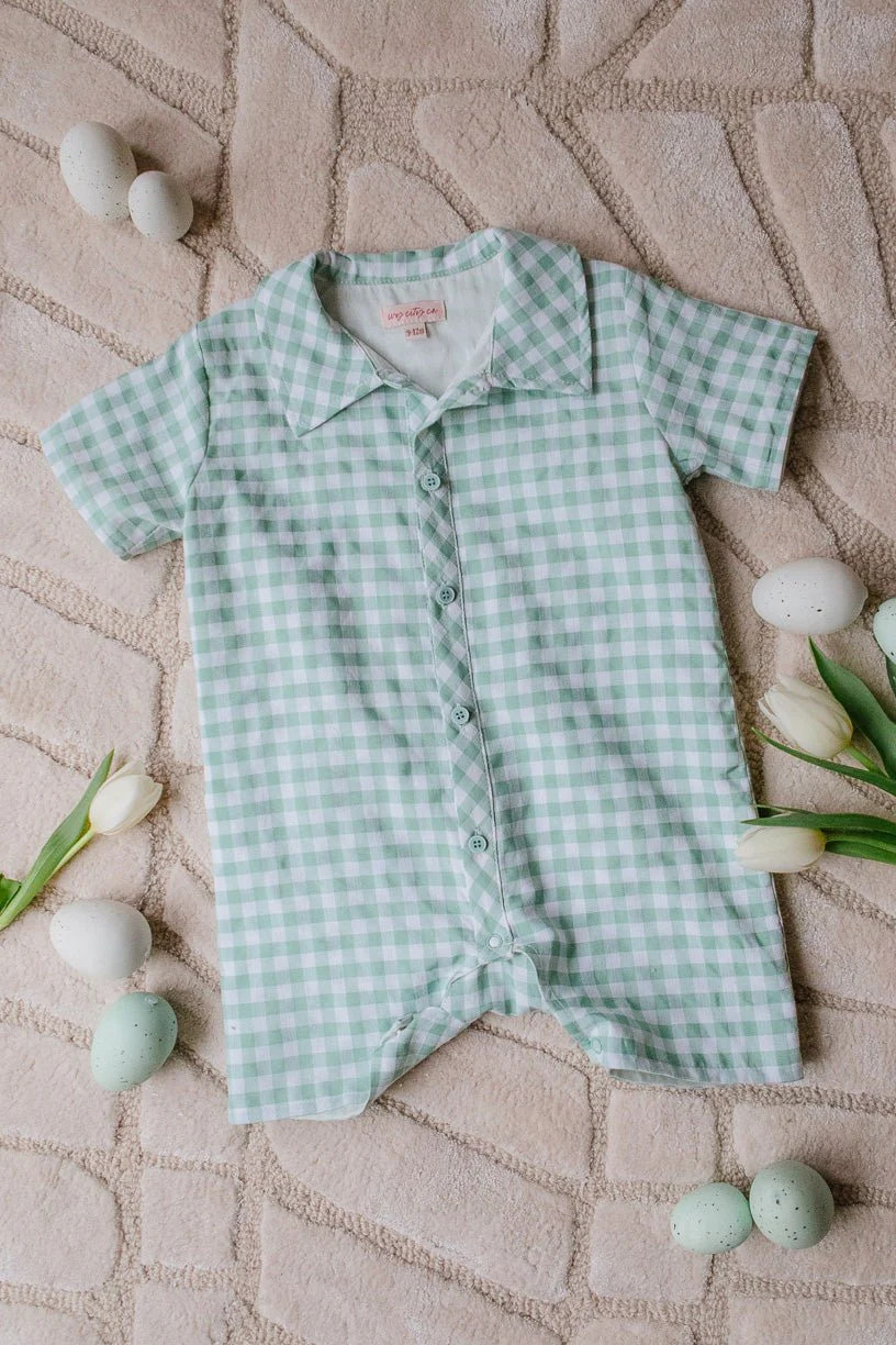 Baby Boy James Romper | Ivy City Co