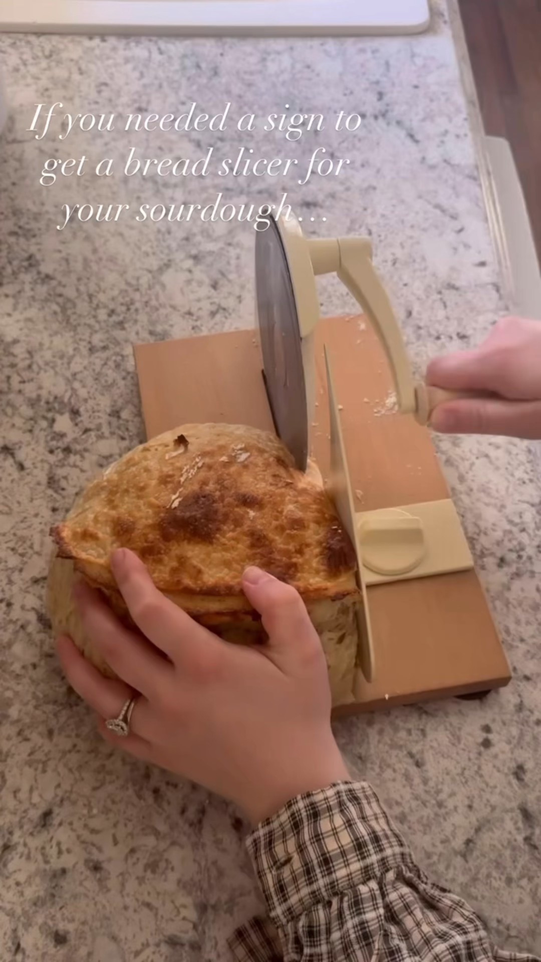 The BEST bread slicer, especially for sourdough! I got this for christmas last year, and I use it every single time I make sourdough!



#LTKHome #LTKfoodie #LTKGiftGuide