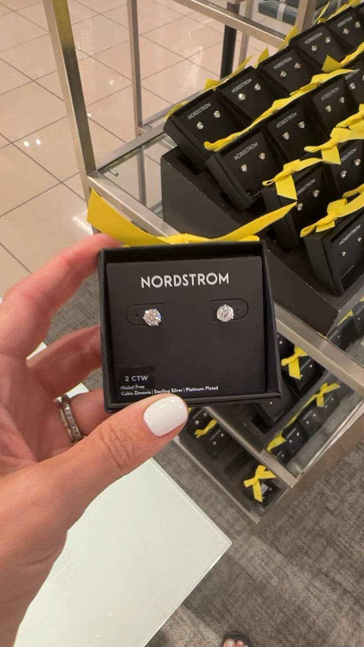 Nordstrom anniversary sale diamond studs ￼

#LTKSaleAlert #LTKOver40