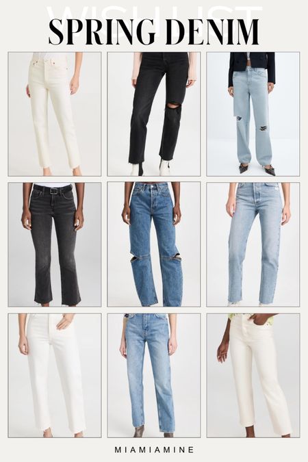 Jeans on my wish list
Levi’s straight leg jeans, agolde 90s jeans, mango baggy jeans, white denim and more 

#LTKSeasonal #LTKstyletip #LTKfindsunder100
