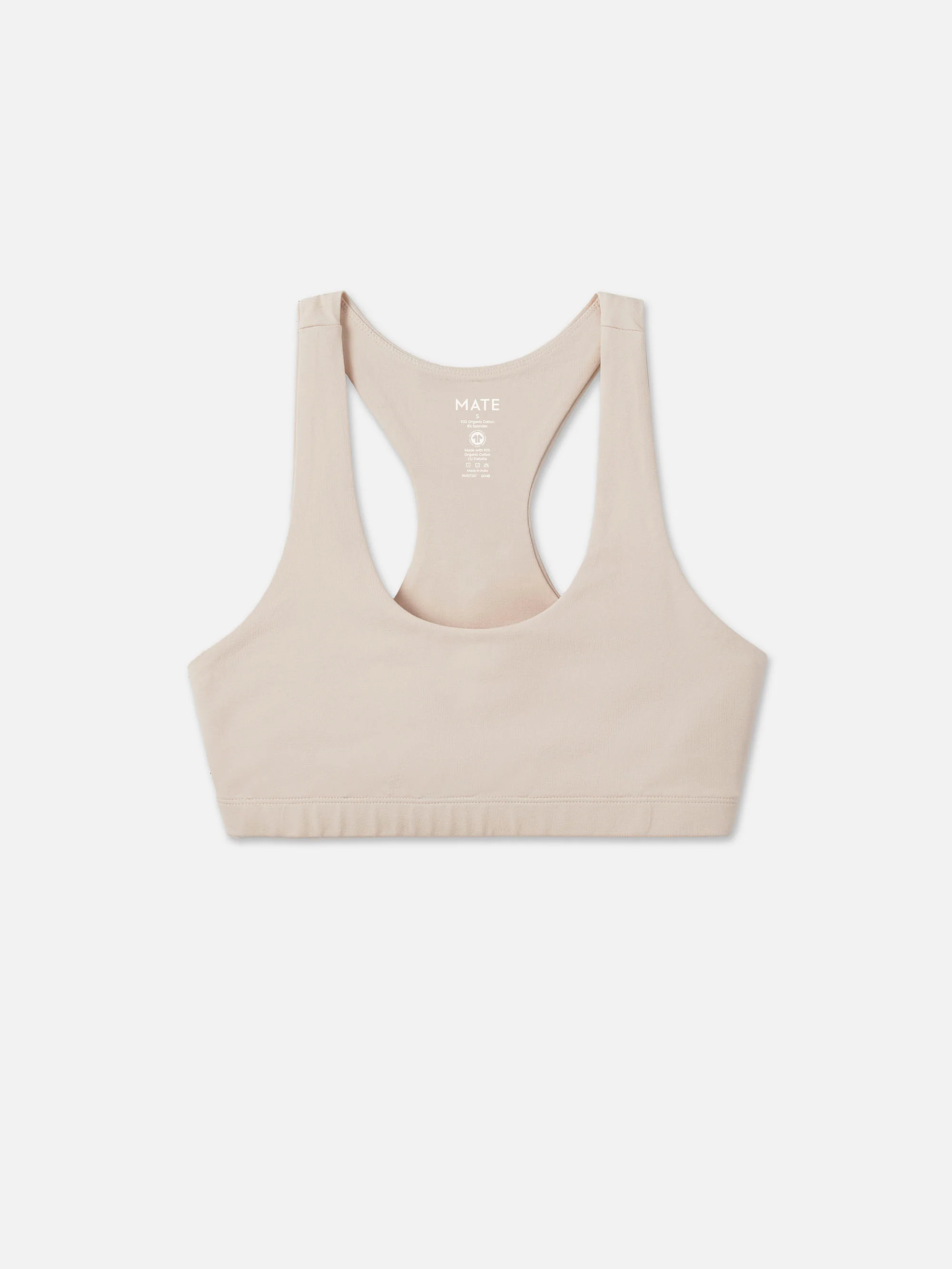 Organic Stretch Sports Bra | MATE The Label