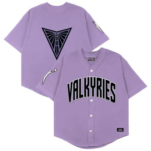Unisex Playa Society Purple Golden State Valkyries Baseball Fashion Jersey at Nordstrom, Size Xx-Large | Nordstrom