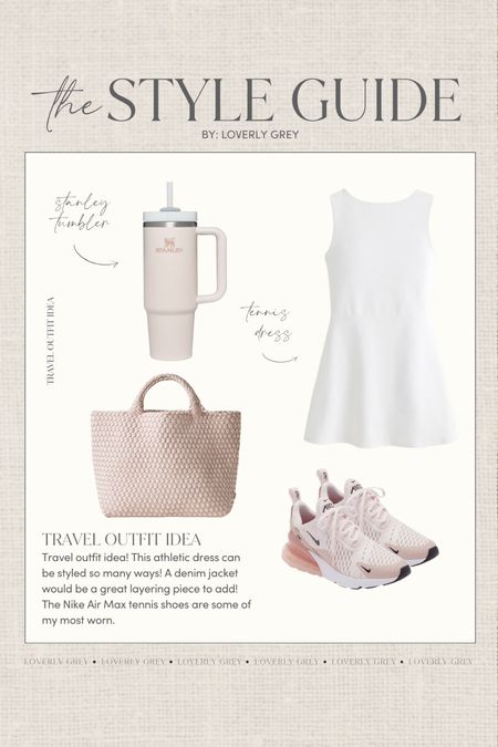 Travel outfit idea! This tennis dress is perfect for running errands or traveling! 

Loverly Grey, travel outfit

#LTKSeasonal #LTKstyletip #LTKtravel