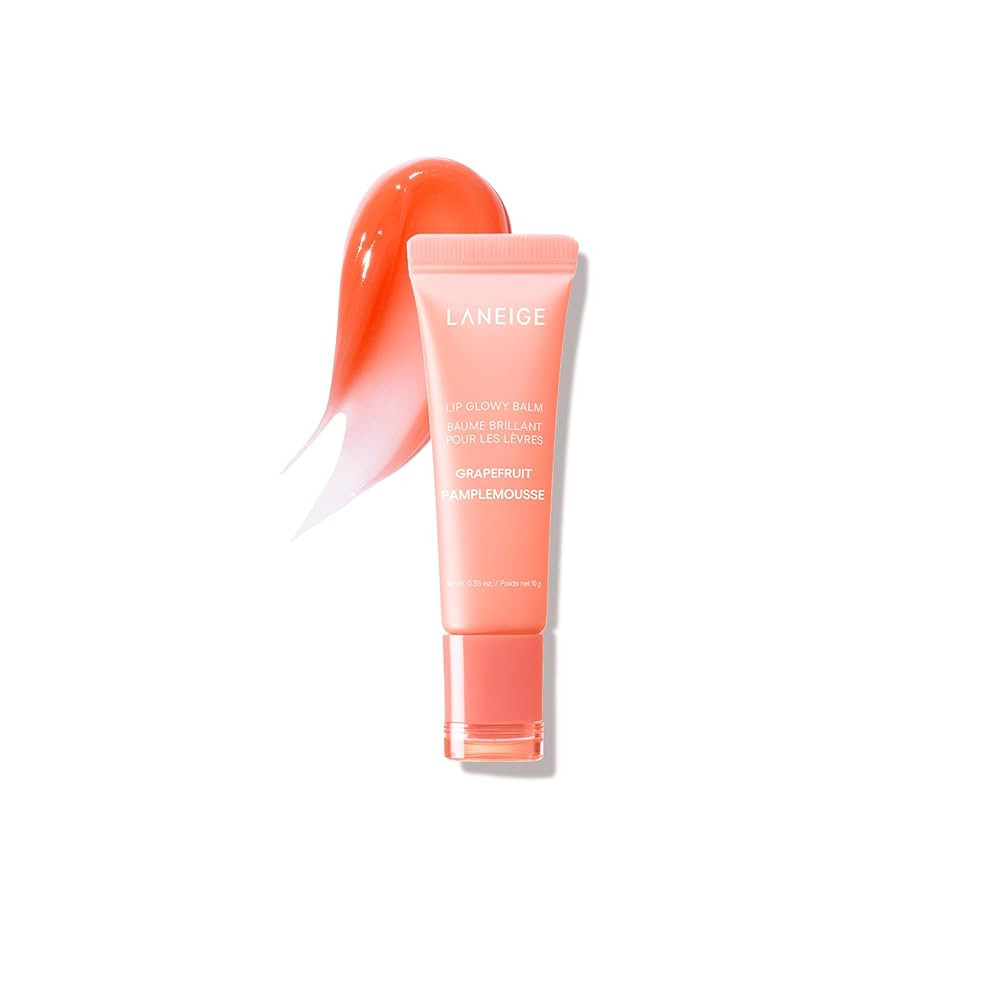 LANEIGE Lip Glowy Balm: Sheer Tinted Lip Moisturizer with Shea Butter, for Hydrating Shine & Soft... | Amazon (US)