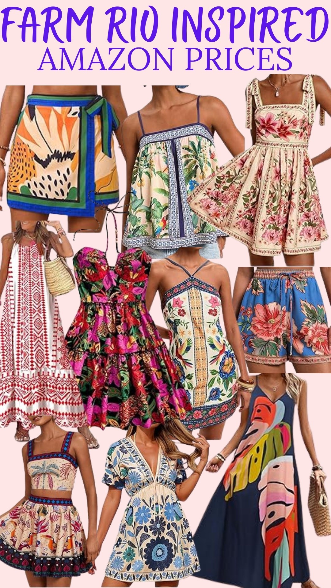 Farm Rio inspired styles with Amazon prices

#LTKmomlife #LTKootd