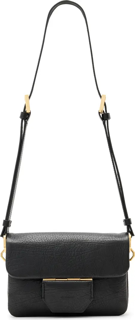 AllSaints Jupiter Leather Crossbody Bag | Nordstrom | Nordstrom
